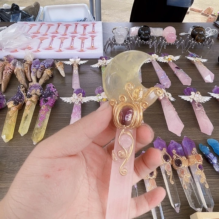 N***g珠宝半成品水晶未镶嵌水晶