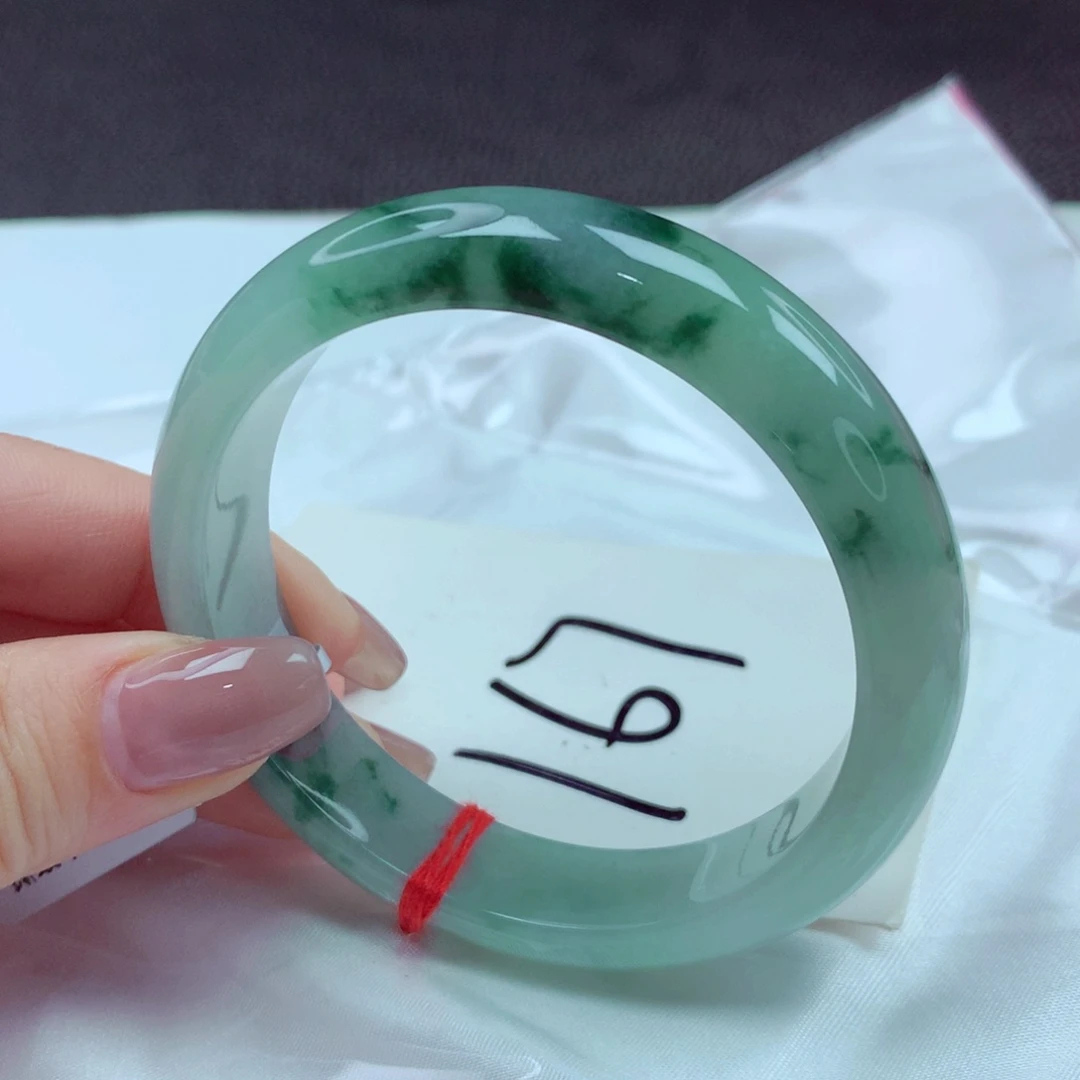 翡翠手镯未镶嵌手镯58