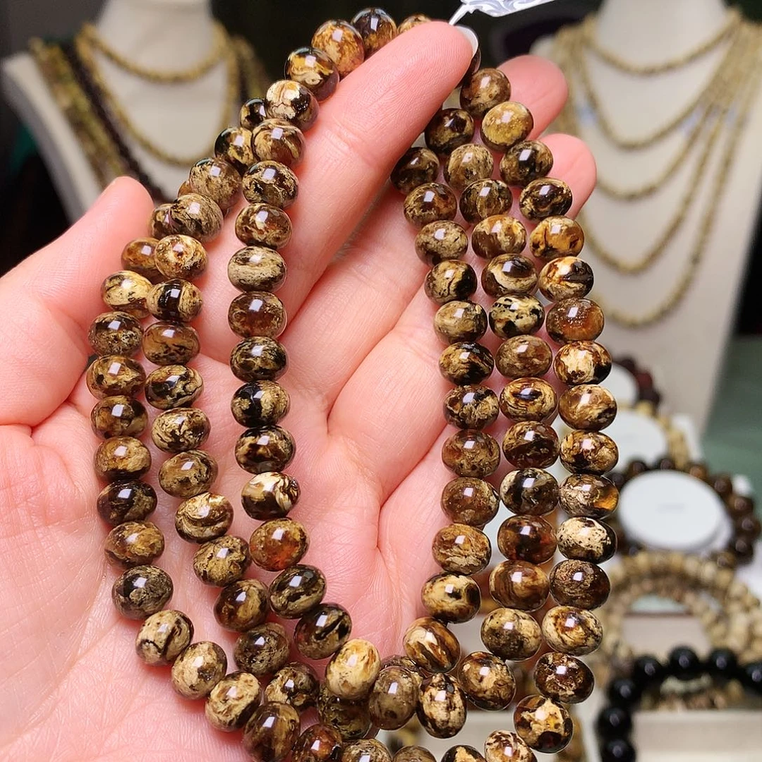 *****琥珀未镶嵌裸石8/老黄花108