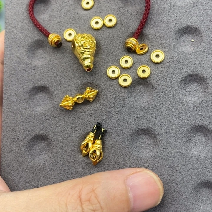 罗***r足银玻璃大黑天10mm车轮6mm配饰套