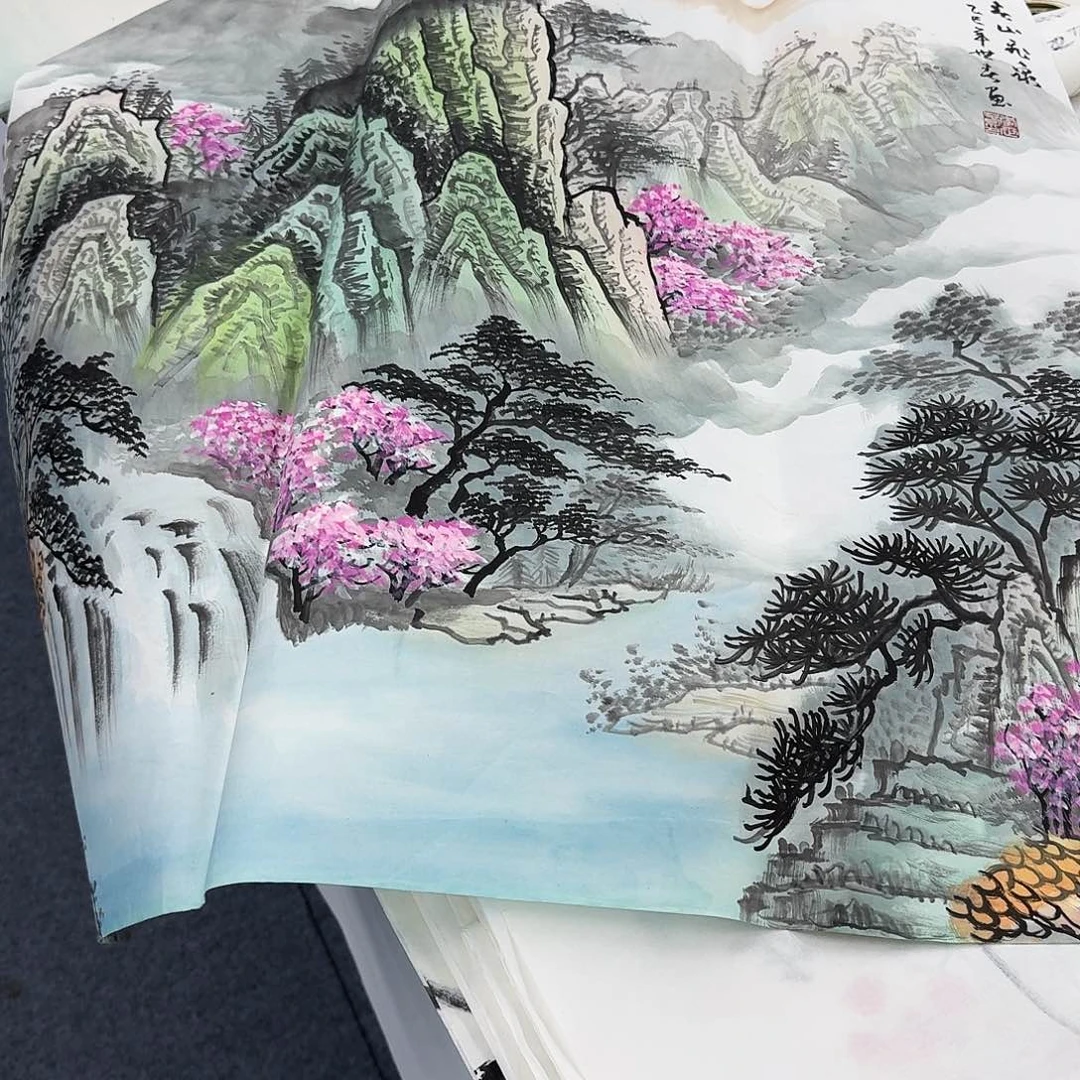 国画纯手绘作品欣赏