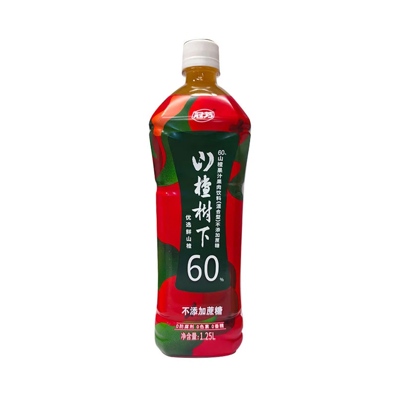 冠芳山楂树下山楂汁(无糖)1.25L/瓶
