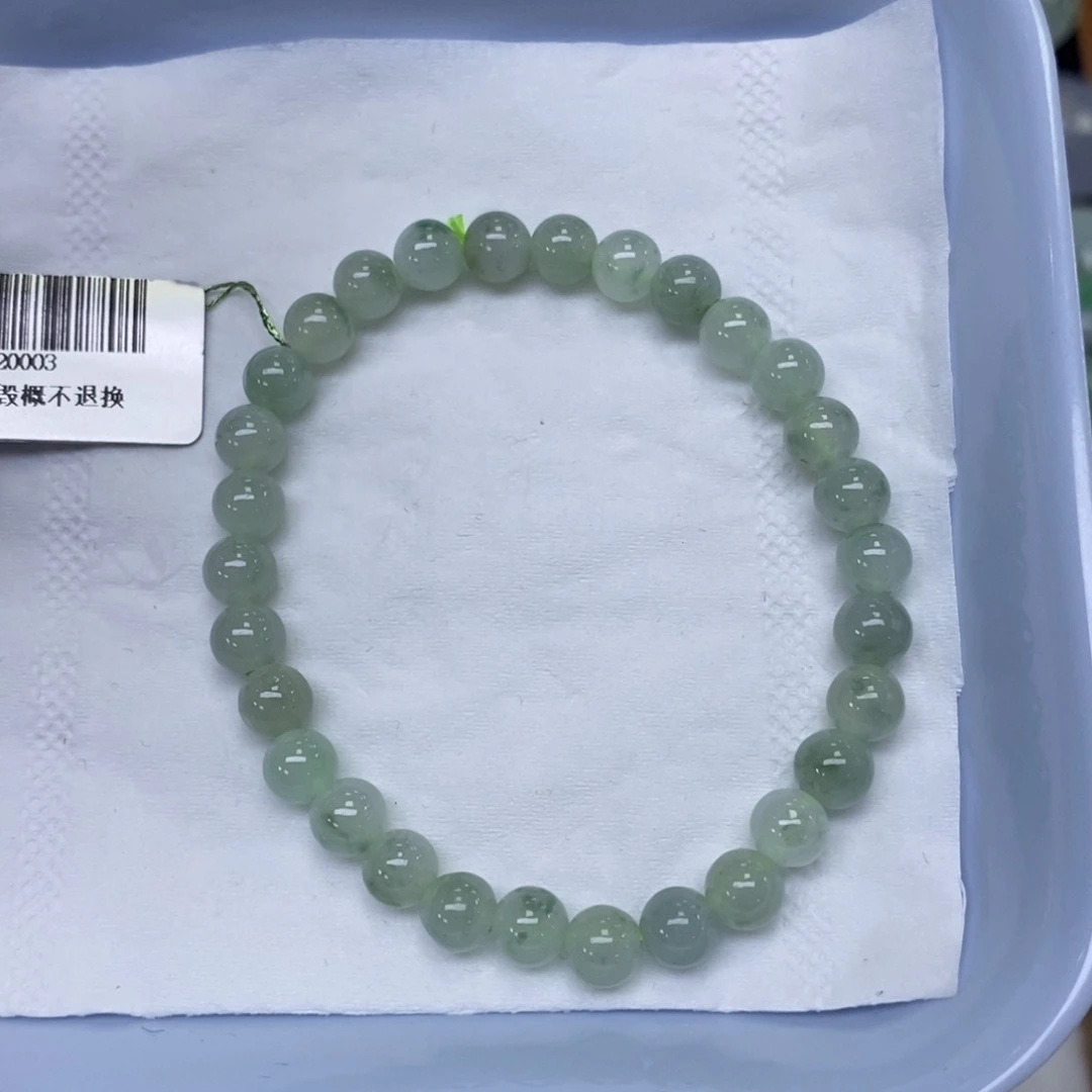 颈饰未镶嵌翡翠手串卡6