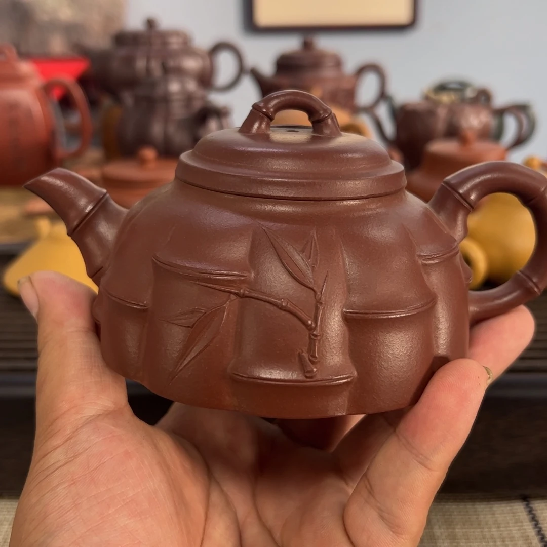 王***三紫砂茶壶手工制作