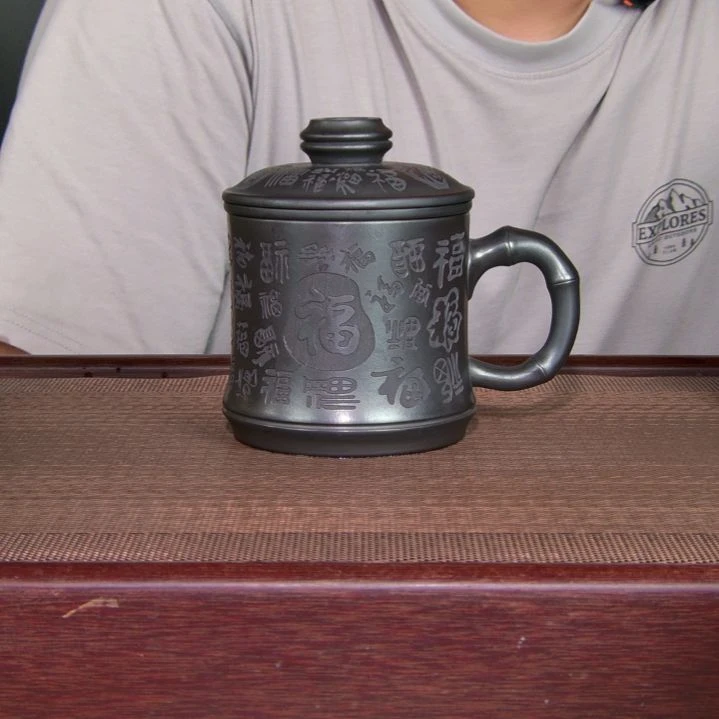 茶杯紫砂高货放漏