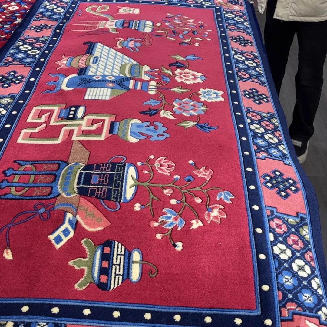 羊毛纯羊毛特价地毯1×2