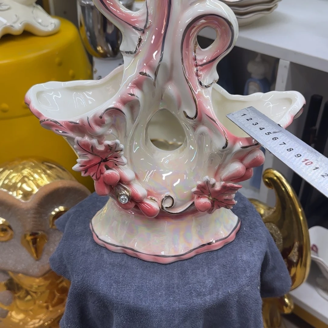 瓷片陶瓷工艺花瓶摆件