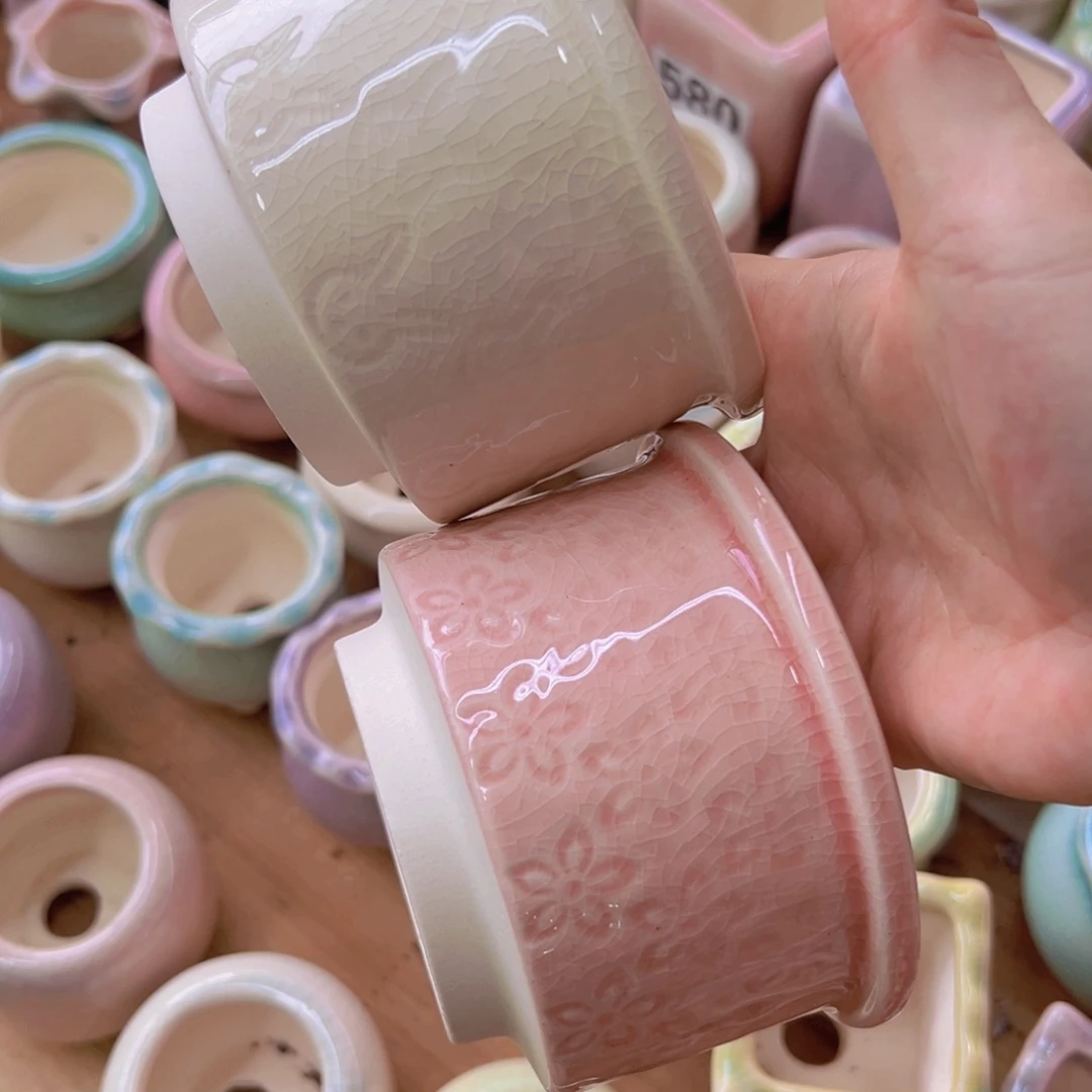 陶瓷花盆当场凑满12包邮