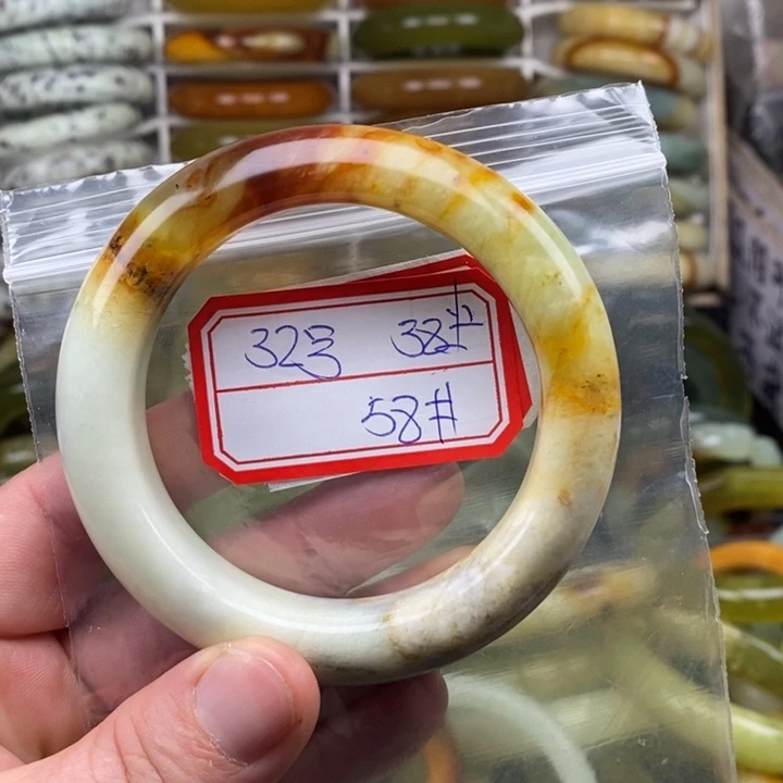 未镶嵌蛇纹石玉手绳