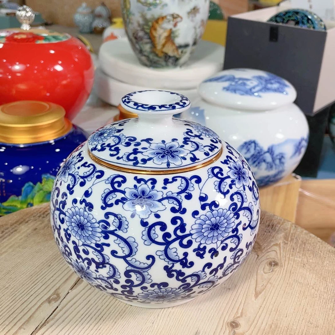 【闪购商品】罐陶瓷茶叶罐密封罐