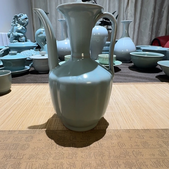 陶摆件半手工，执壶。