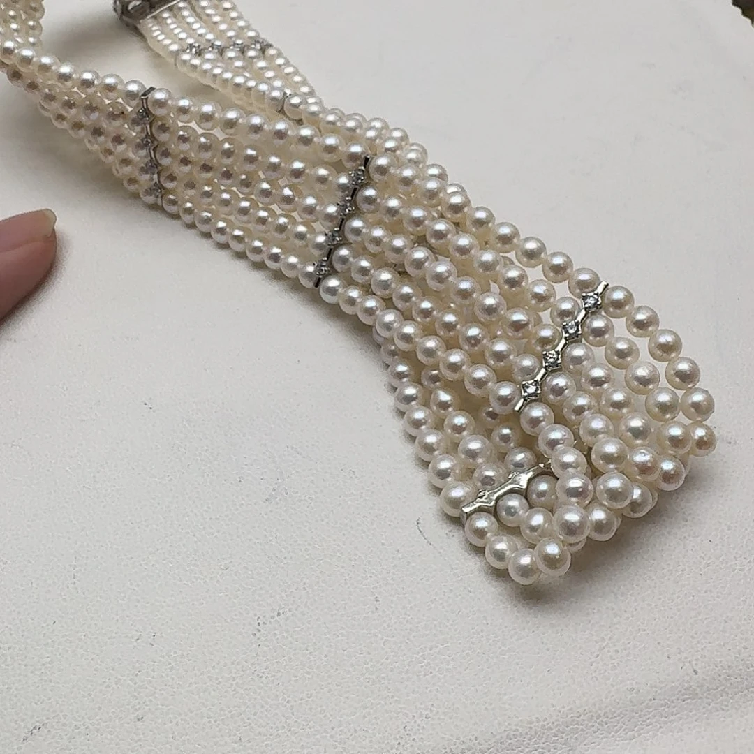 未镶嵌颈饰淡水珍珠