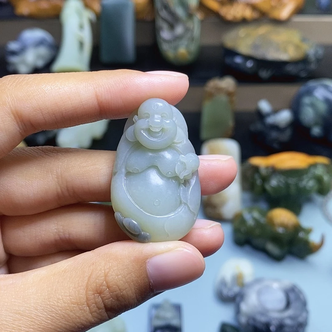 【闪购商品】颈饰未镶嵌和田玉$****～