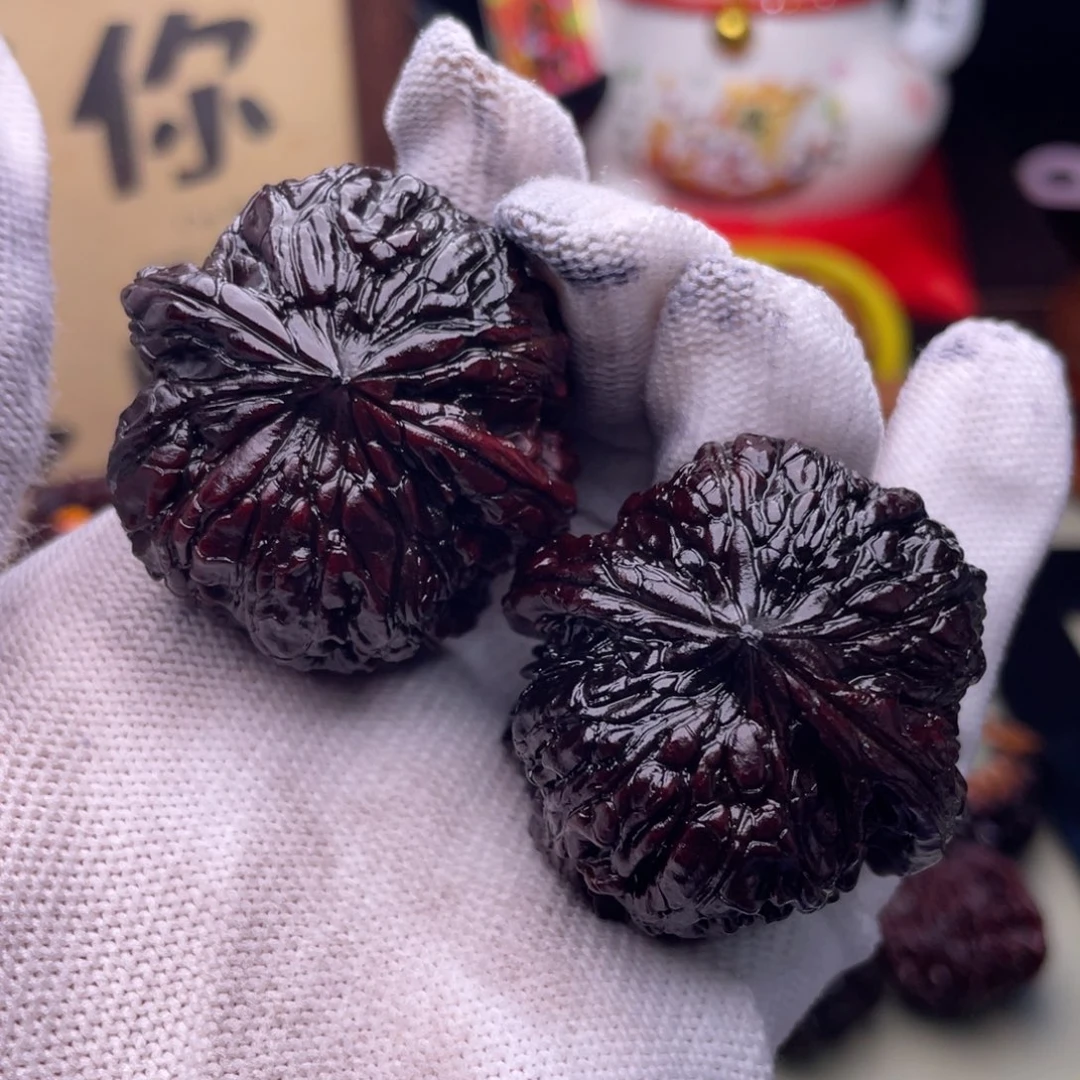 文玩核桃吊坠门墩