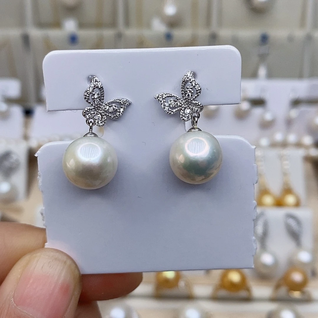 淡水珍珠颈饰银S925镶嵌