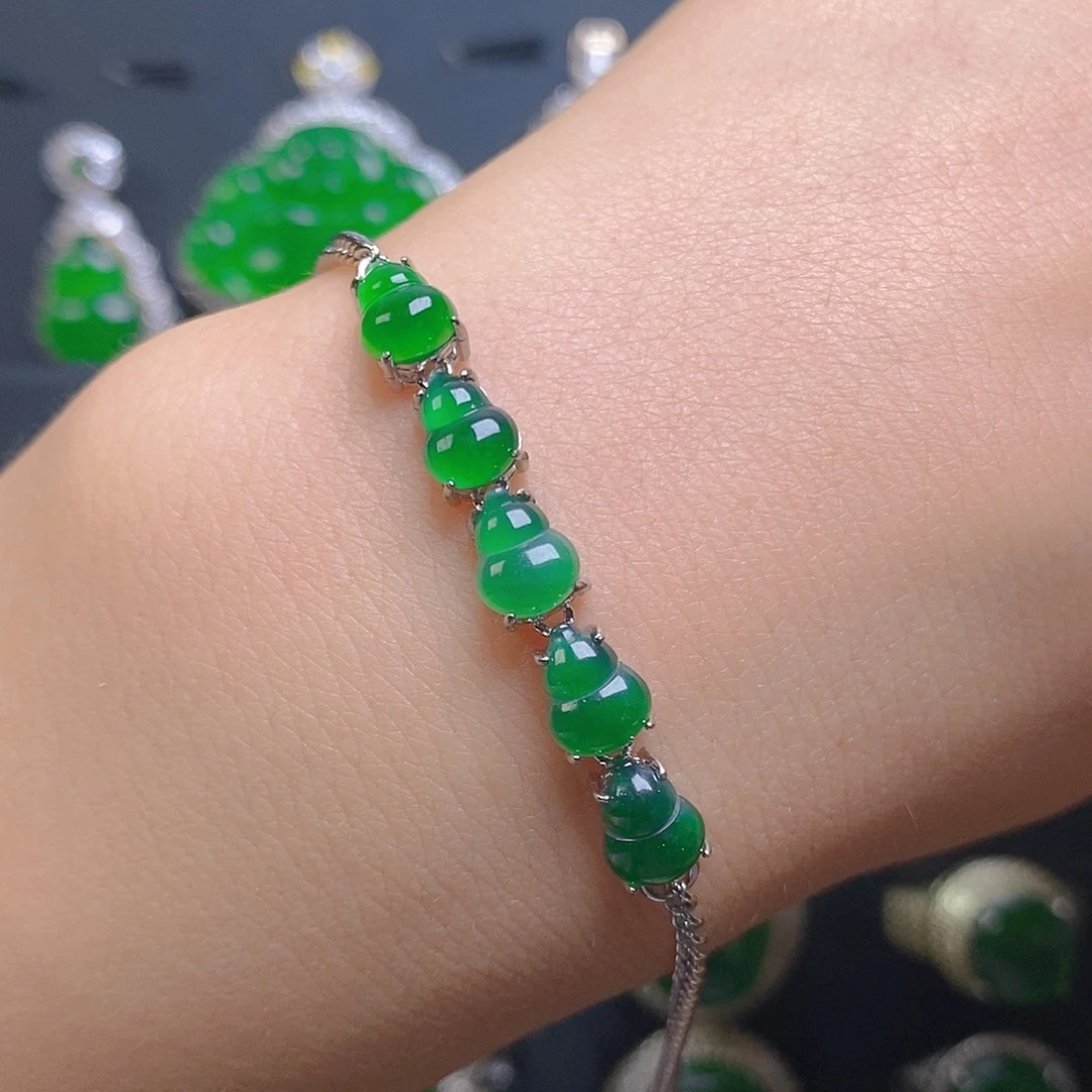 未镶嵌手链翡翠手链