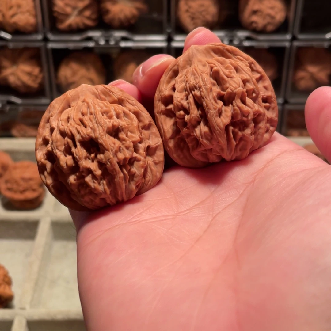 文玩核桃吊坠41虎头