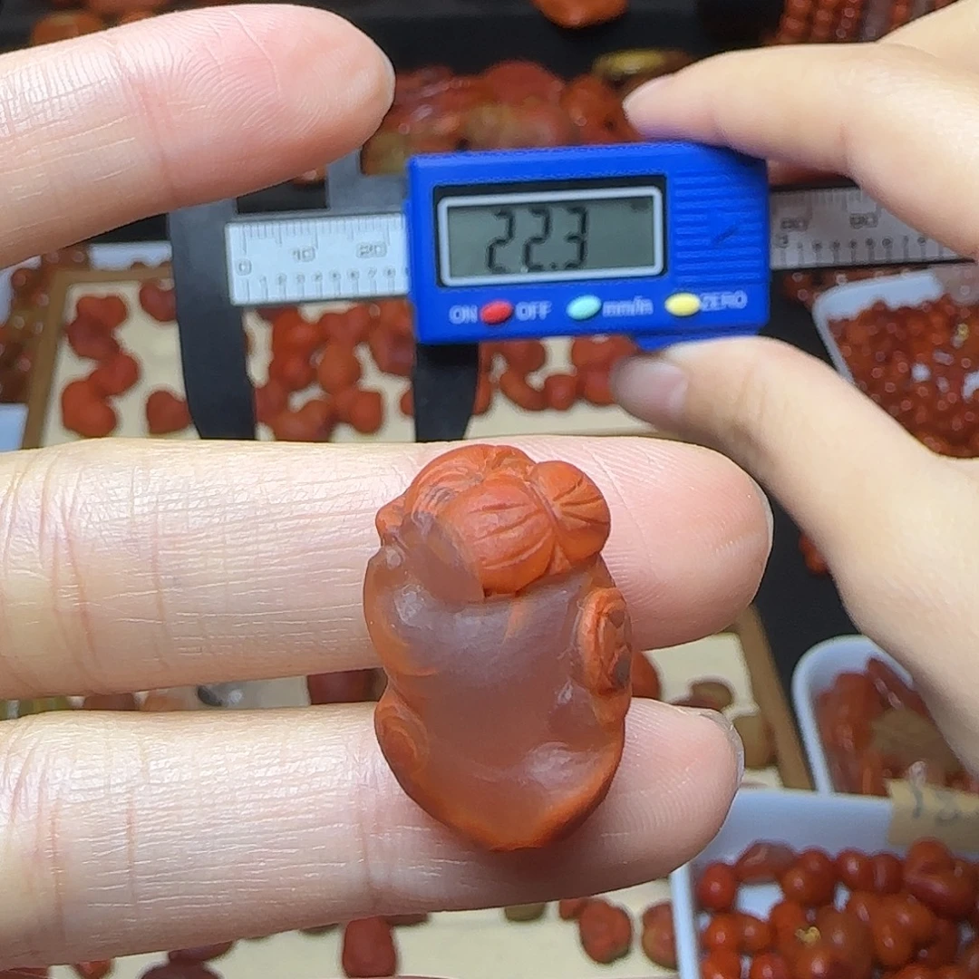 南红玛瑙未镶嵌吊坠(不含链)