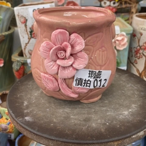 【闪购商品】红陶粗陶材质多肉花盆