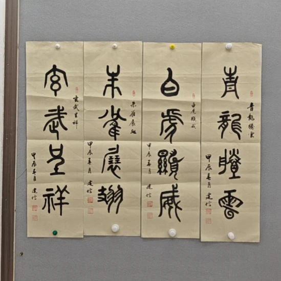 铁建信老师精品书法