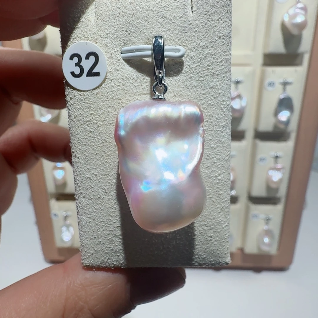 合金淡水珍珠颈饰