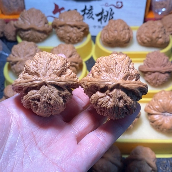 文玩核桃把件粗筋 45