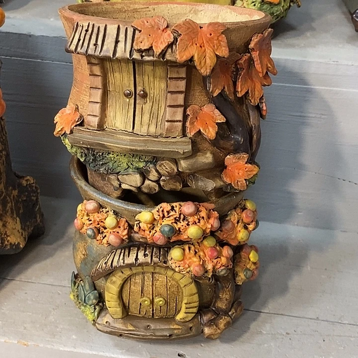 微瑕8 号陶然花器手工花盆