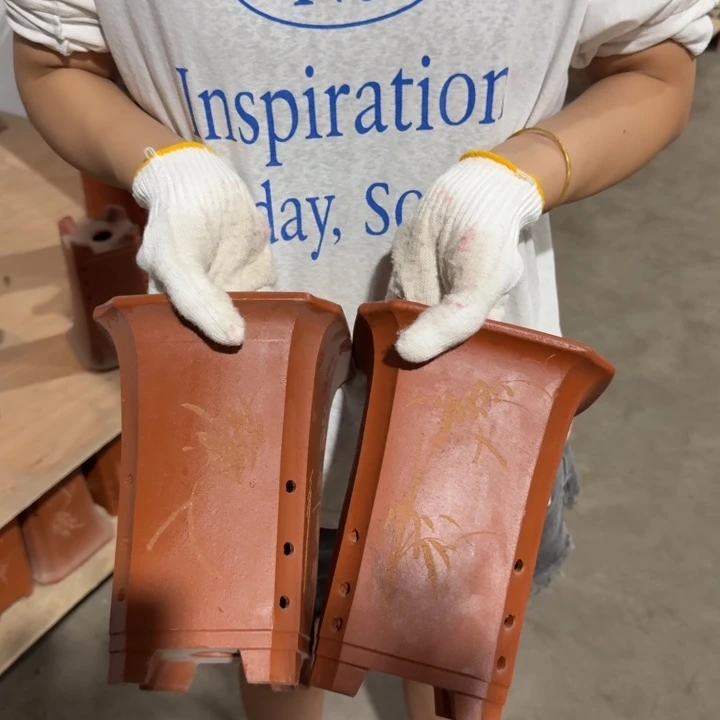 紫砂紫砂花盆破损补发