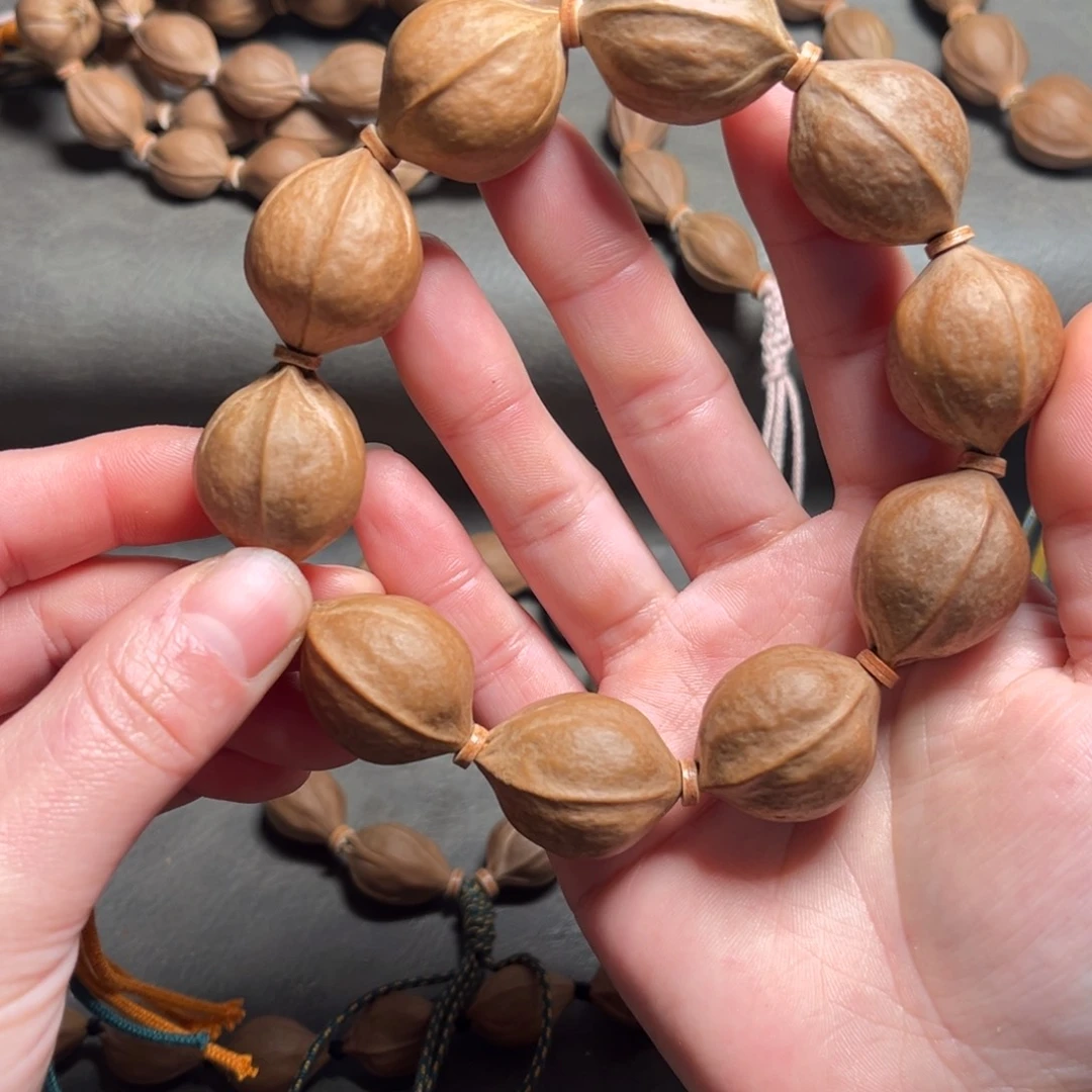 橄榄核手串/手链2228梅林铁核三花