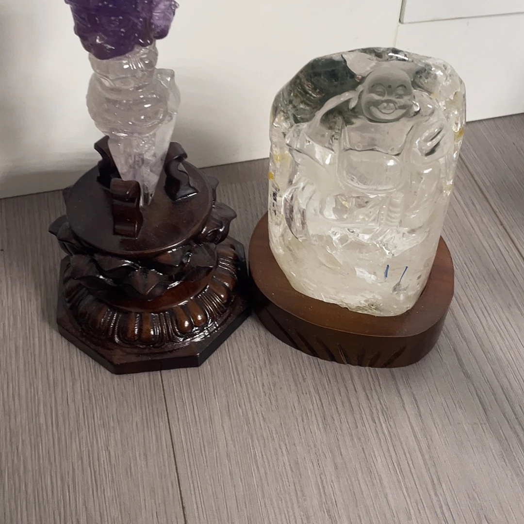 荷***清未镶嵌珠宝半成品水晶