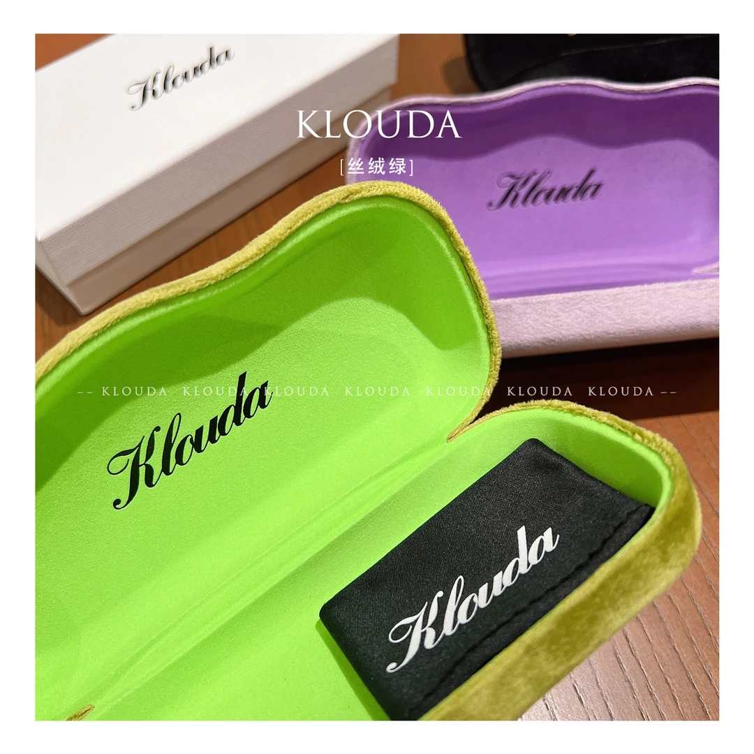 Klouda配镜实用高档镜盒镜布螺丝刀防雾镜布替换鼻托专业