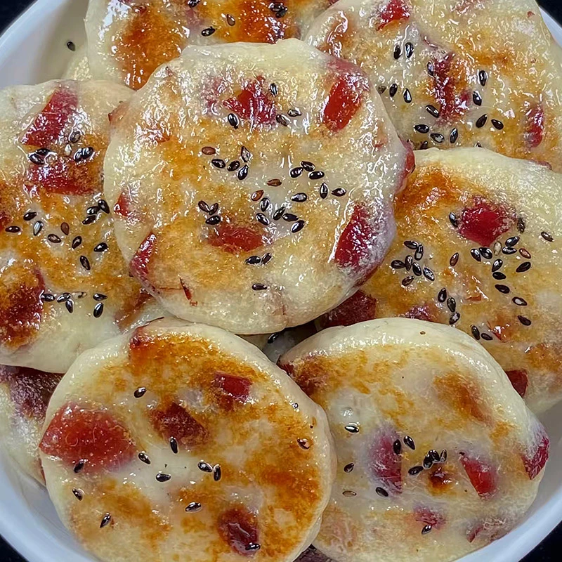 红枣饼馅饼煎饼速食营养早饭早餐加热即食速冻半成品食品