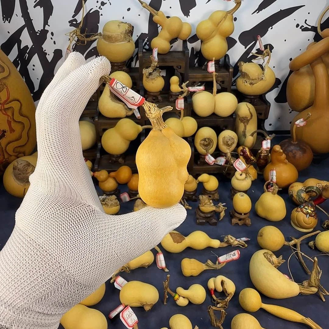 南***～文玩葫芦怀抱子葫芦