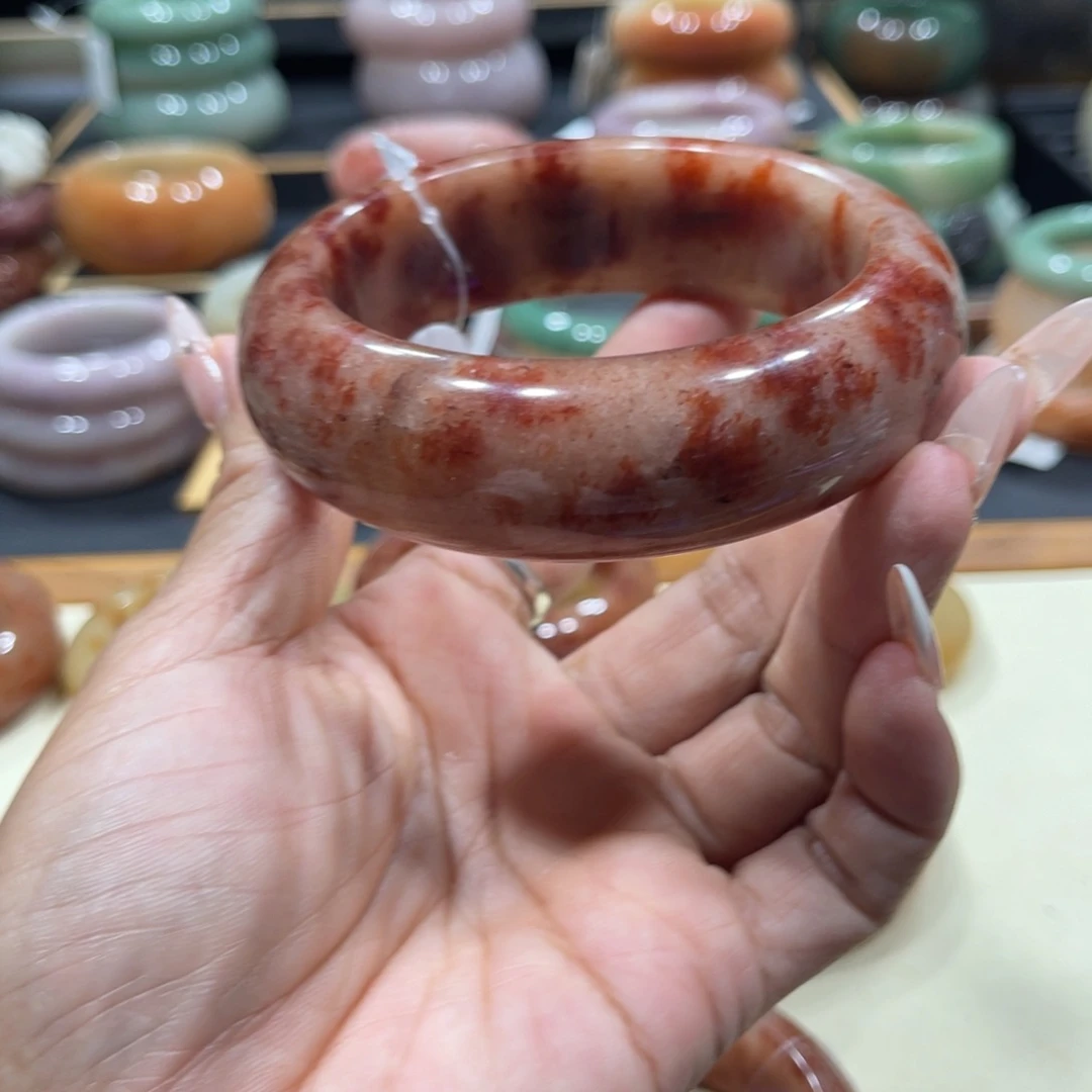 石英岩玉手镯未镶嵌懒*洋