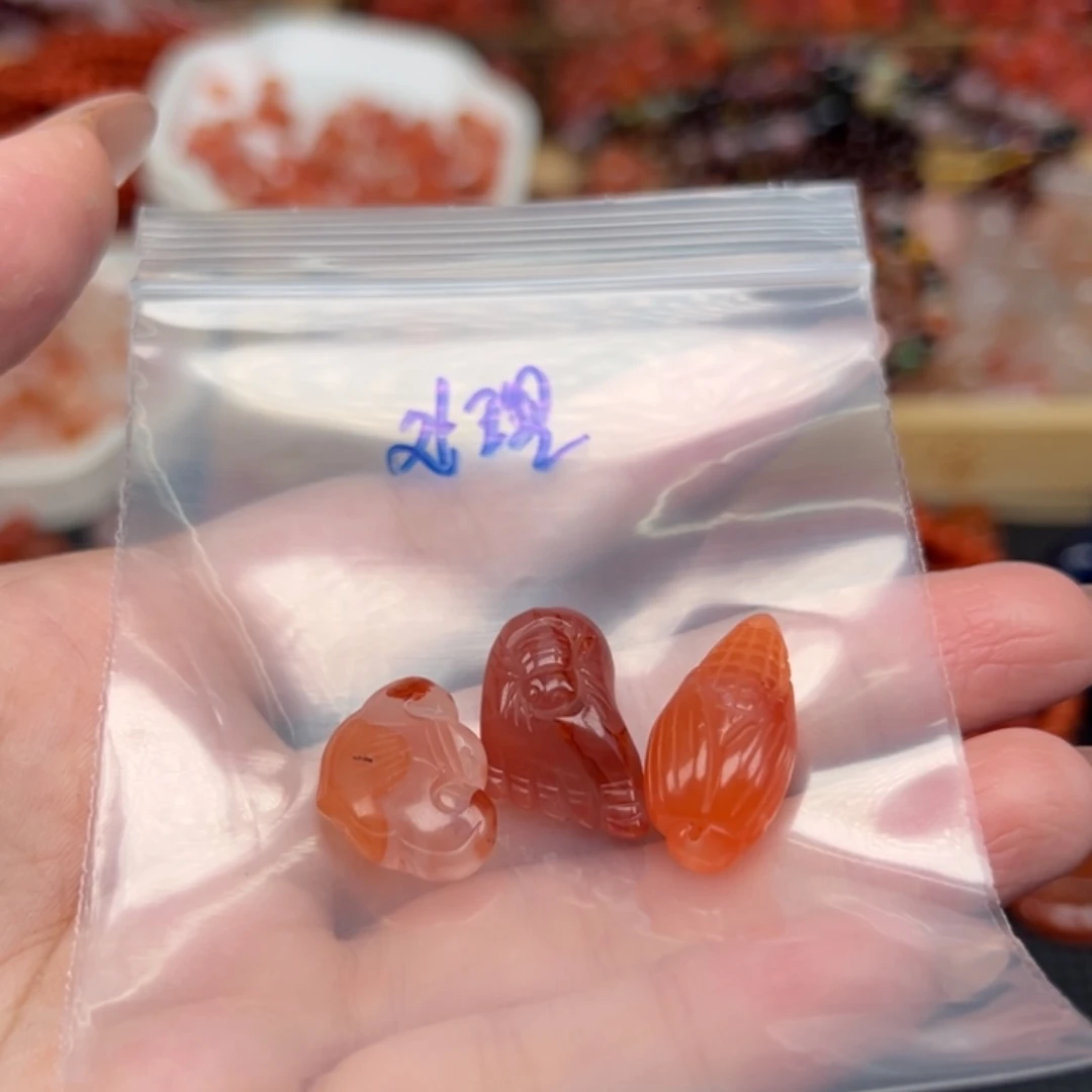 吊坠(不含链)未镶嵌南红玛瑙