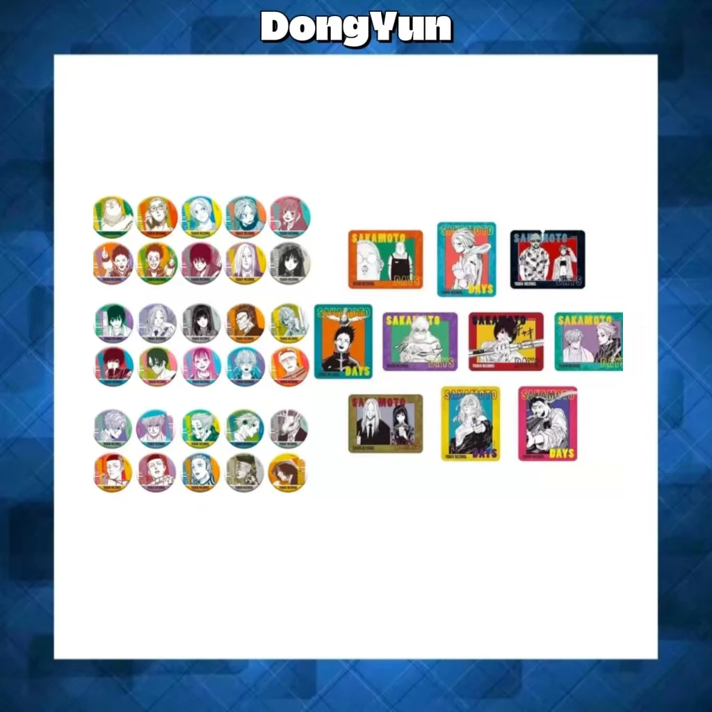 【坂本日常sakamotodays】塔方塔圆吧唧徽章