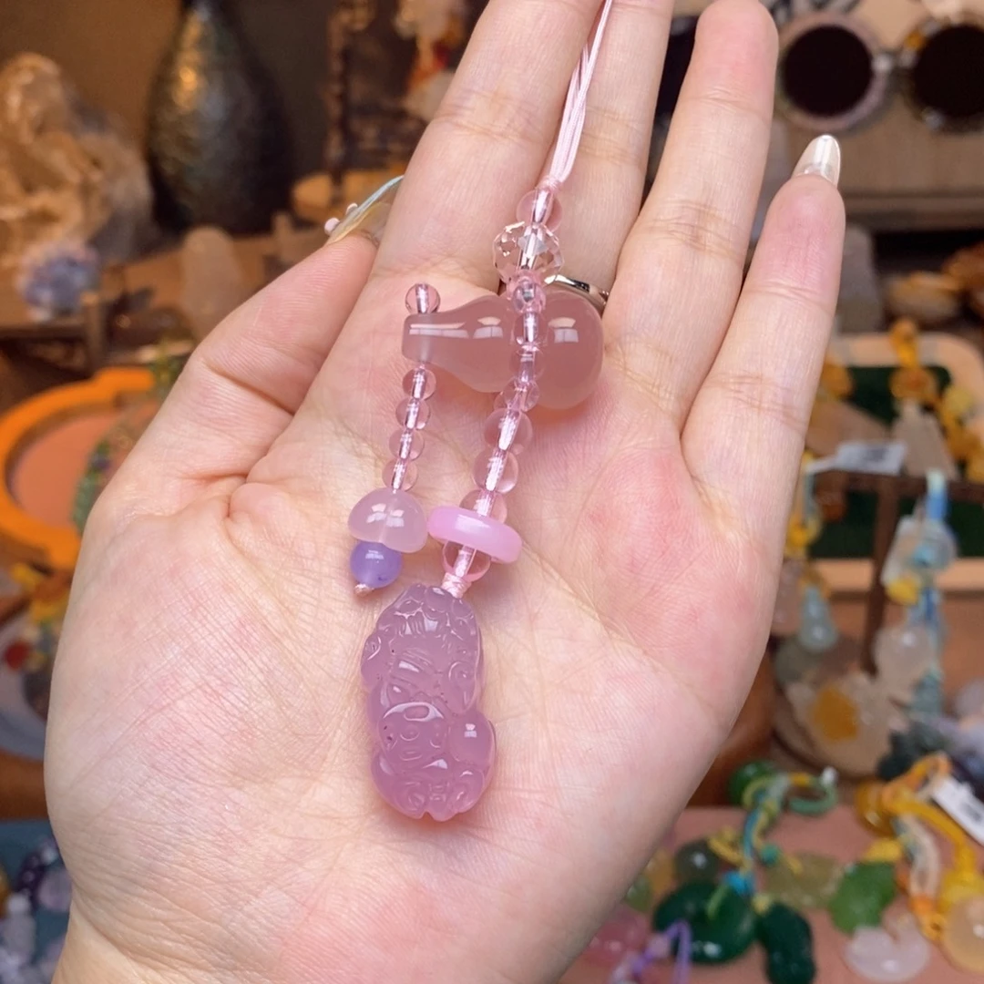 玛瑙/玉髓未镶嵌车挂