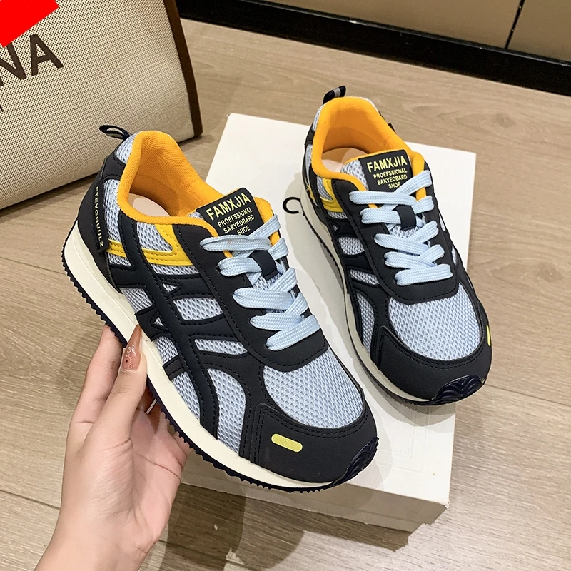 爆款阿甘鞋女厚底2025秋季新款时尚百搭小白鞋学生休闲运动老爹鞋