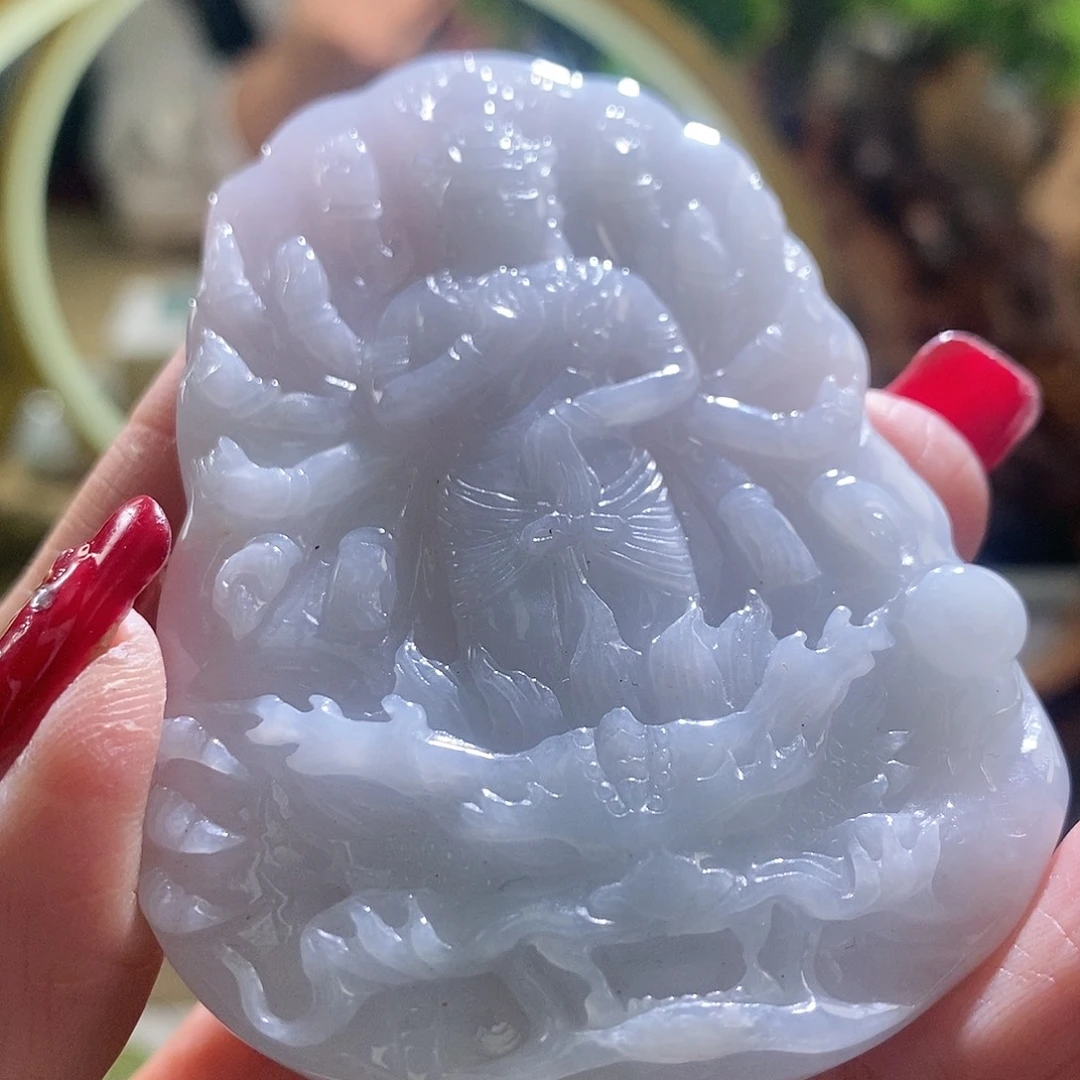 【闪购商品】翡翠颈饰未镶嵌千手