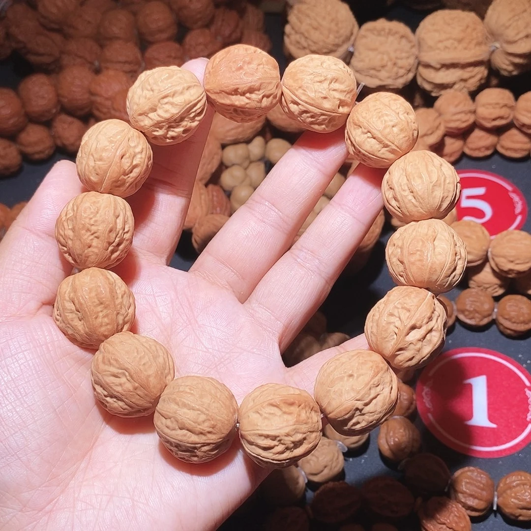 木质类22尺粗筋手串全品白茬