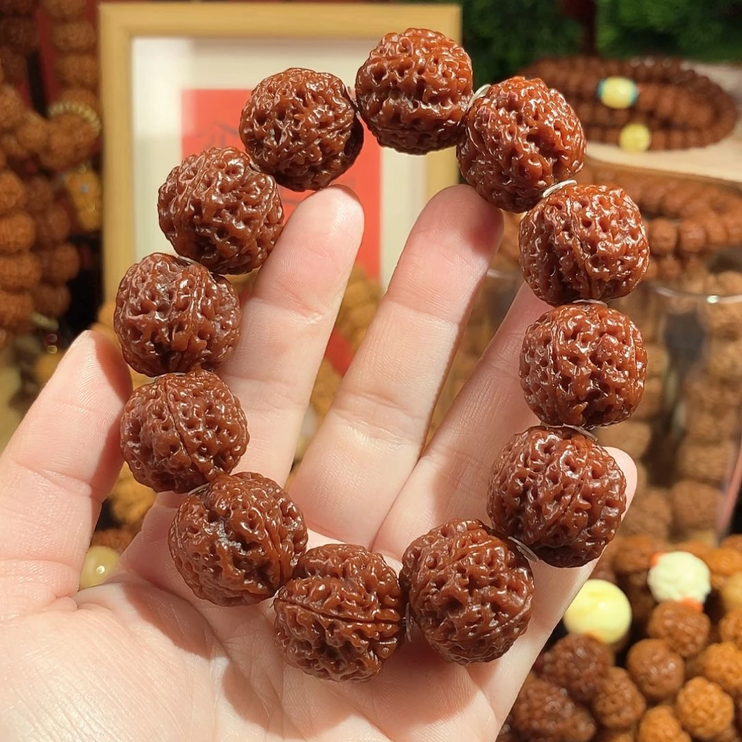 金刚菩提手串225手串玉华肉