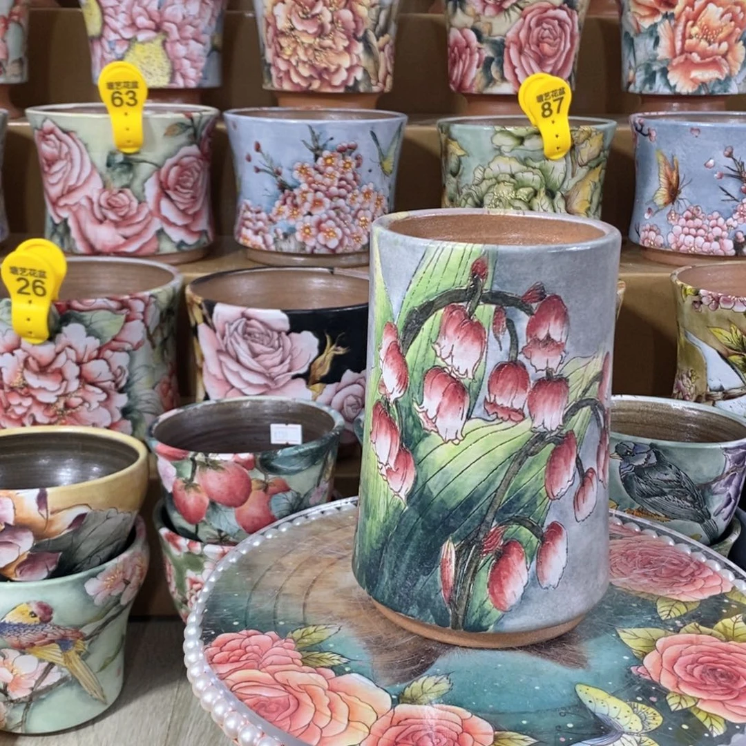 景德镇精品瑶晨美盆9/16.5