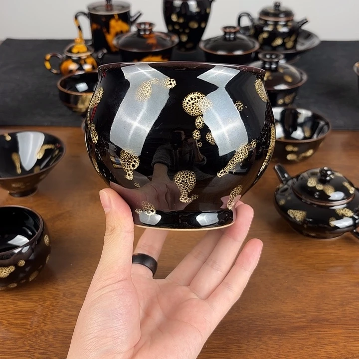 瓷点彩鹧鸪斑苹果水洗