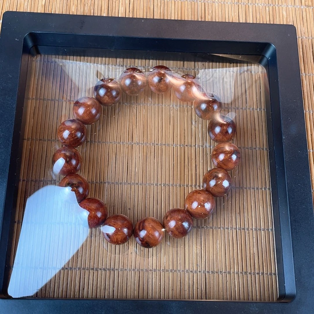 手串/手链降真香1.0海南红降爆英子瘤疤