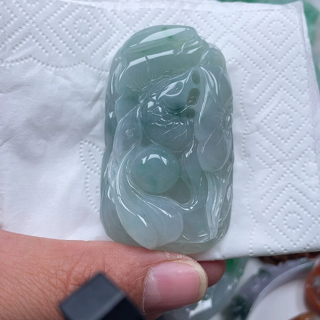 颈饰未镶嵌翡翠翡玉缘翡翠