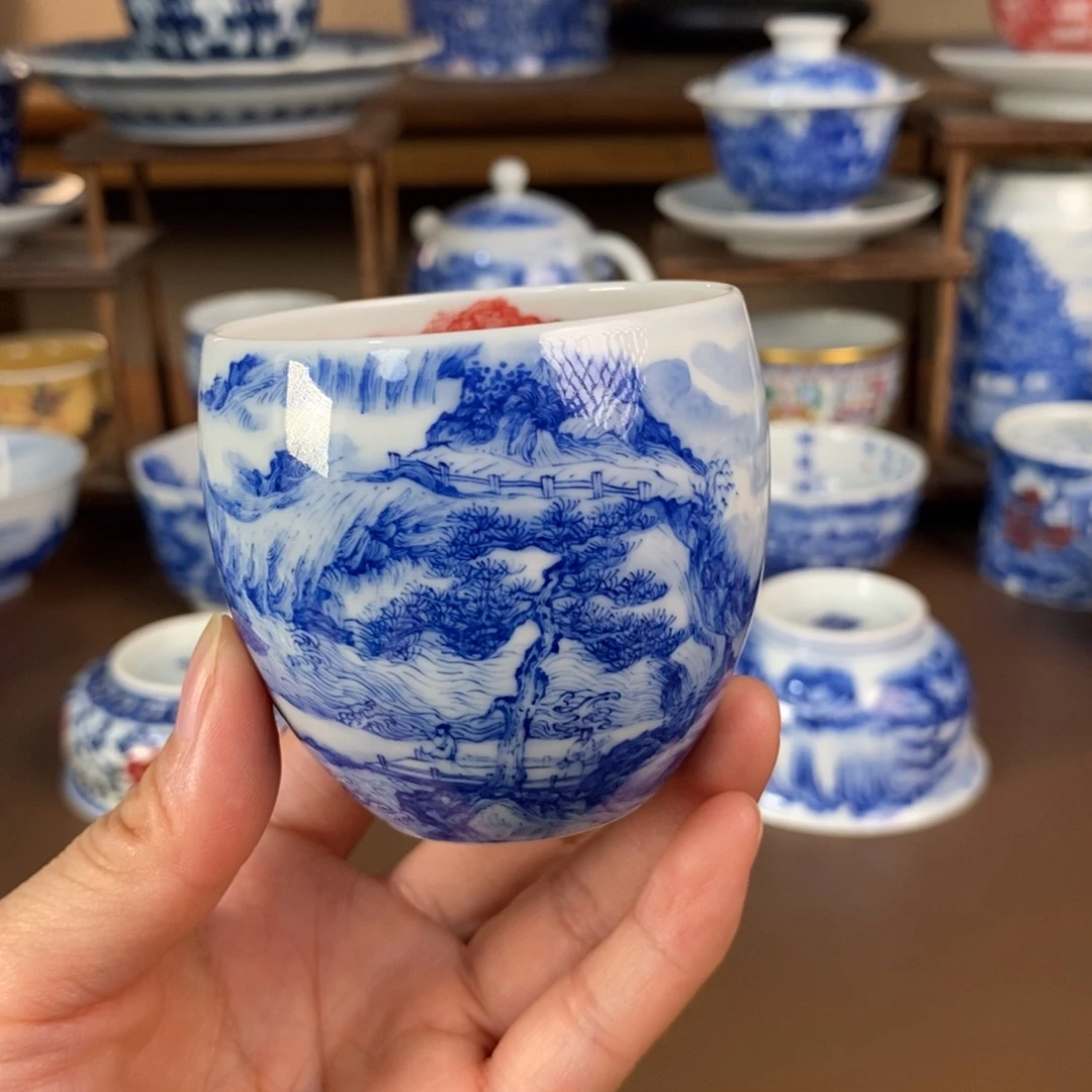 景德镇陶瓷手工手绘