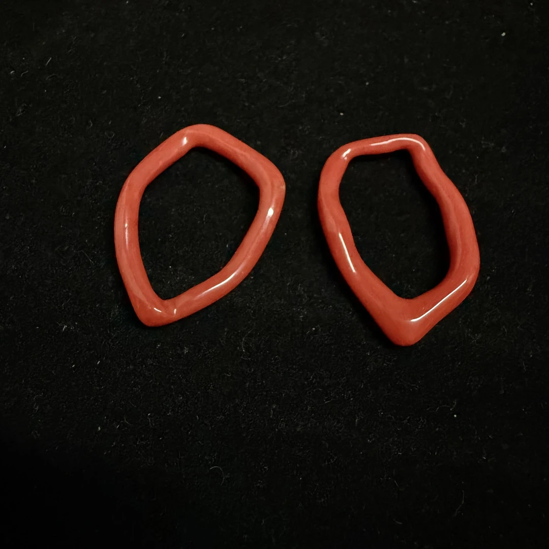 天然沙丁红珊瑚随形摆件-15036