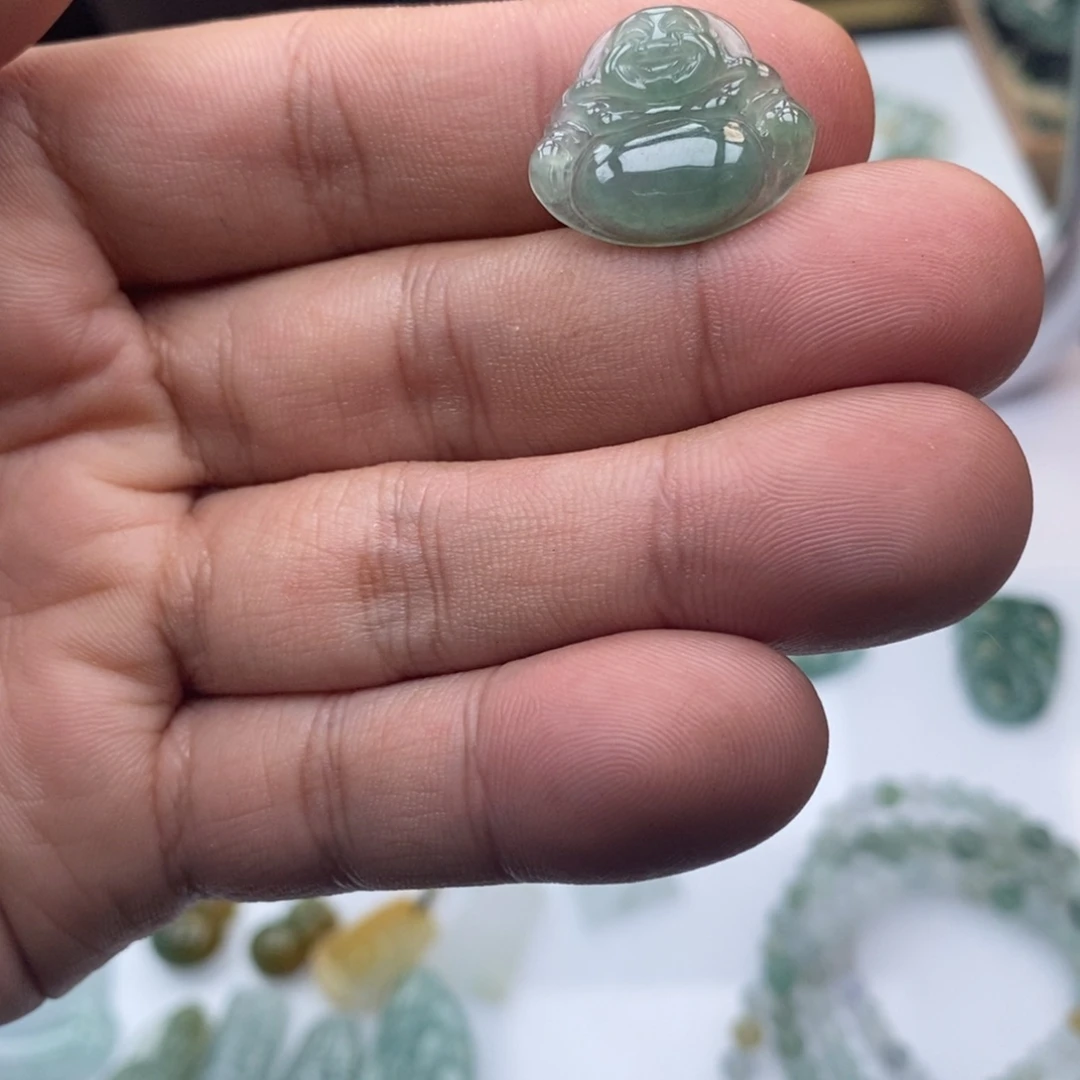 翡翠未镶嵌手链天然a货翡翠16