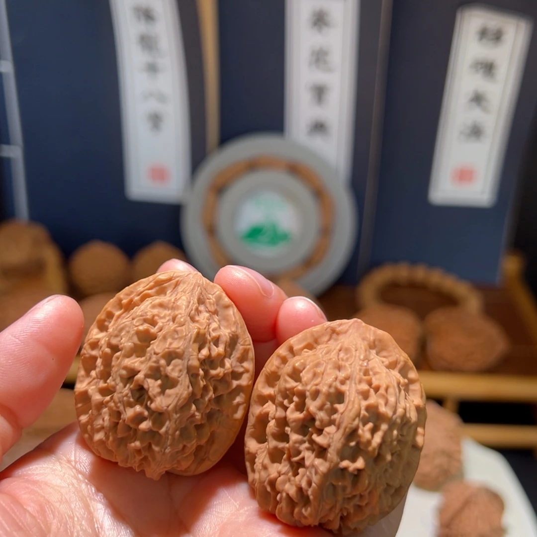 文玩核桃把件秦霸体验对