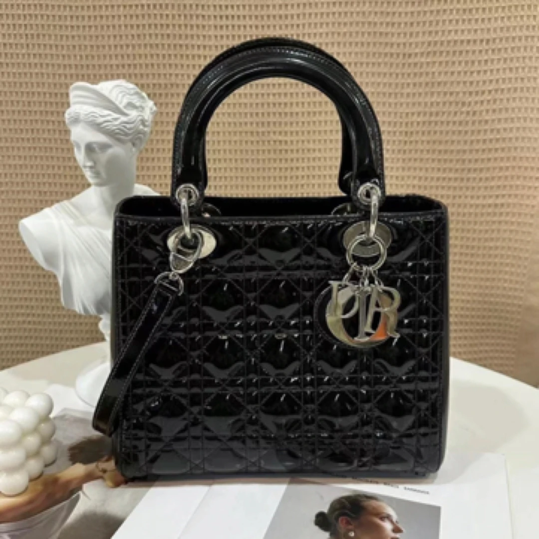 99新 DIOR/迪奥 直购 95新 dior 戴妃 手提包 晨晨